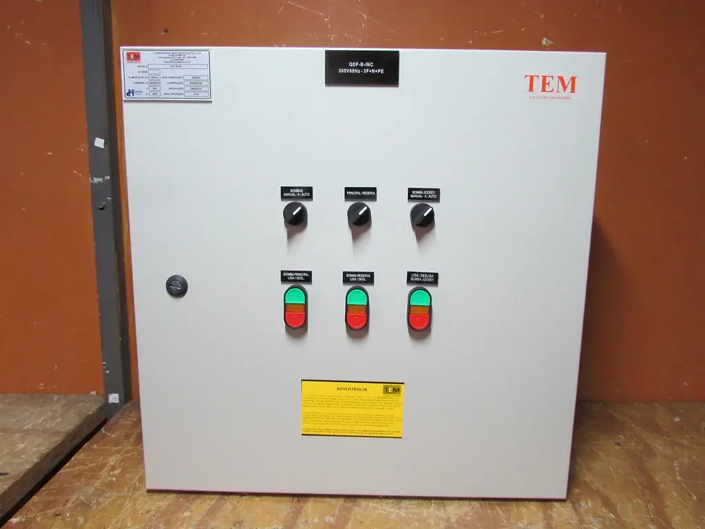 Painel de Bomba