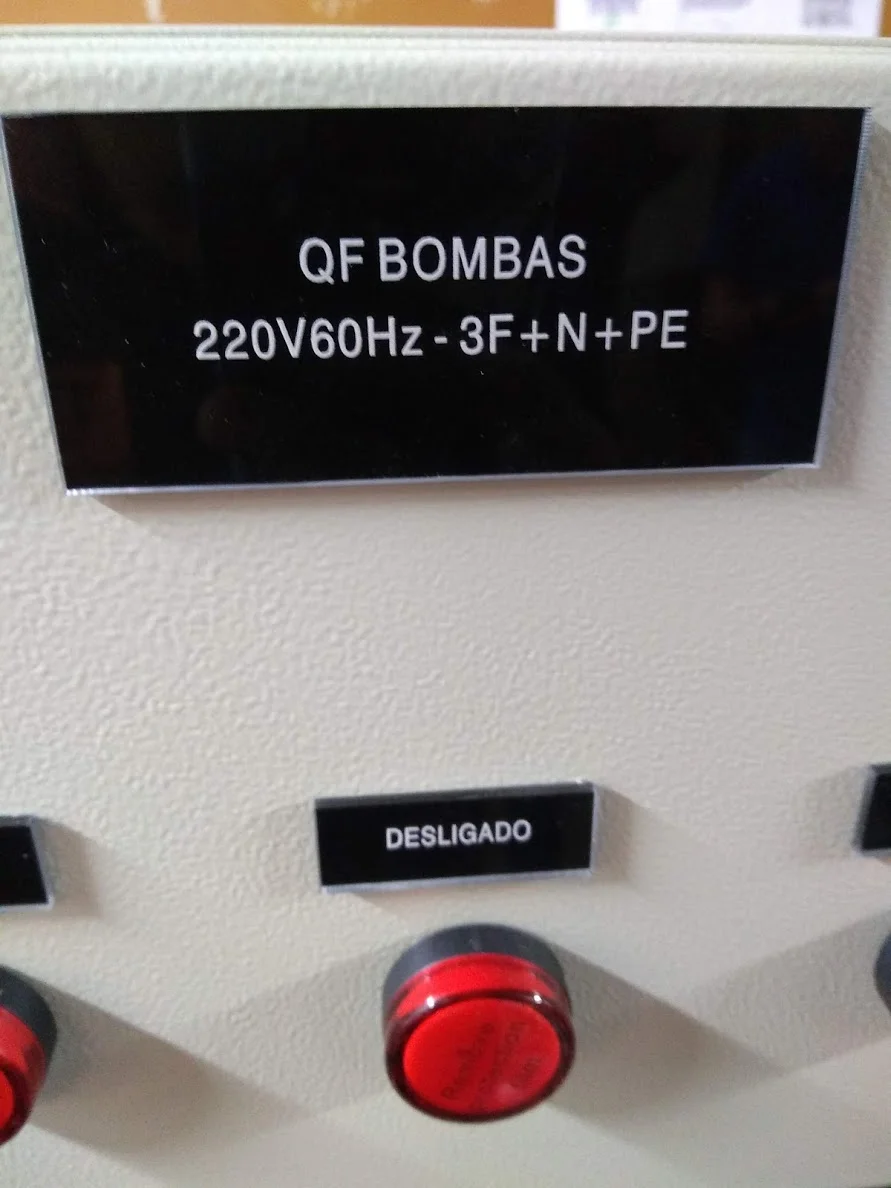 Painel de Bomba
