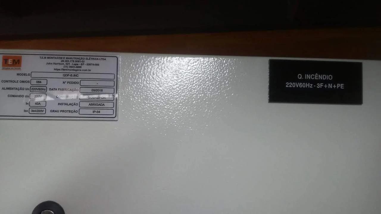 Painel de Bomba