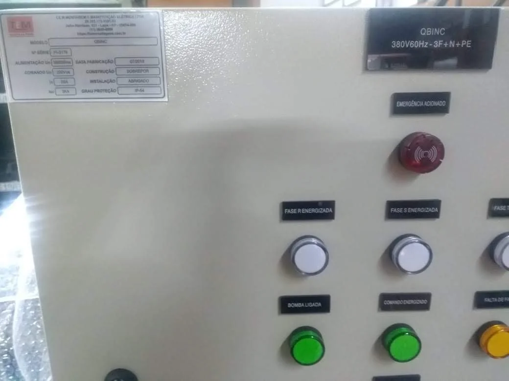 Painel de Bomba